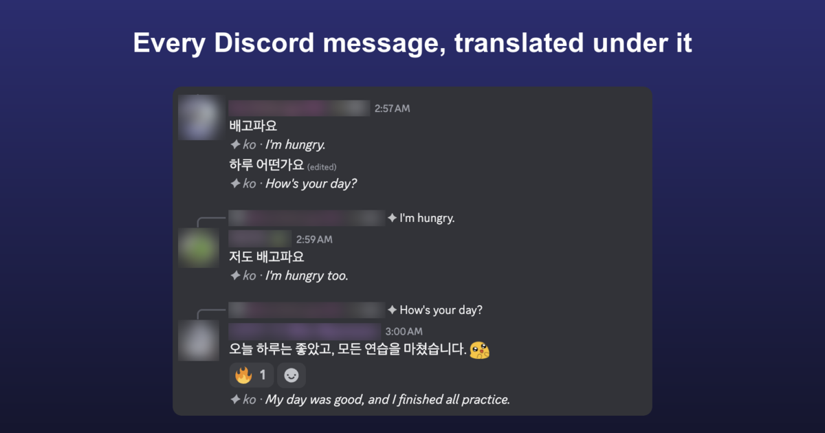 Built a discord translator, got banned from a server for "ai scam" when i shared it
